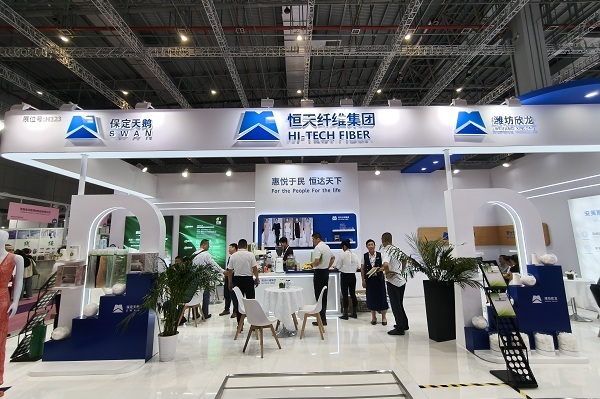 恒天集團(tuán)精彩亮相2025中國國際紡織紗線...